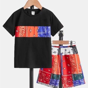 7y boys bandana outfit